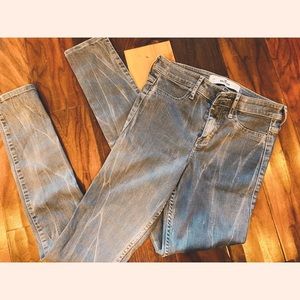 hollister grey skinny jeans